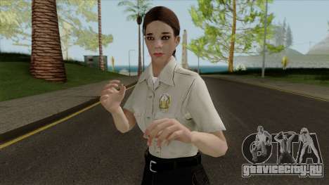 Полицейская девушка HD для GTA San Andreas