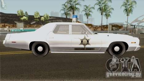 Dodge Monaco Hazzard County Sheriff для GTA San Andreas