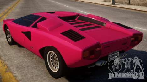 Lamborghini Countach LP400 1974 для GTA 4