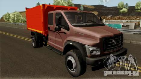 ГАЗон NEXT САЗ-2507 с Большой Кабиной для GTA San Andreas