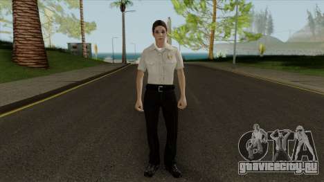 Полицейская девушка HD для GTA San Andreas
