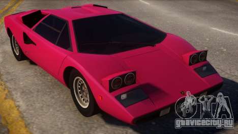 Lamborghini Countach LP400 1974 для GTA 4