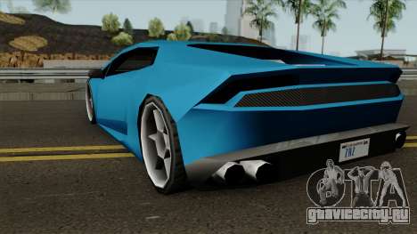 Lamborghini Huracan LQ для GTA San Andreas