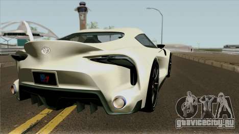 Toyota Supra FT-1 Concept 2014 для GTA San Andreas