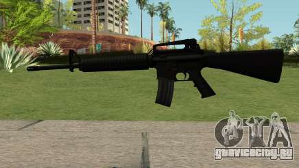 New M4 Black для GTA San Andreas
