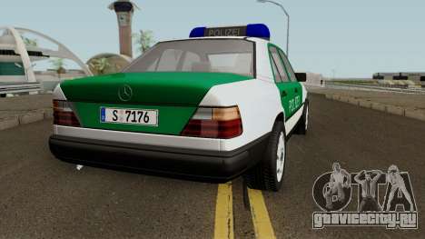 Mercedes-Benz E-Klasse W124 1993 Police для GTA San Andreas