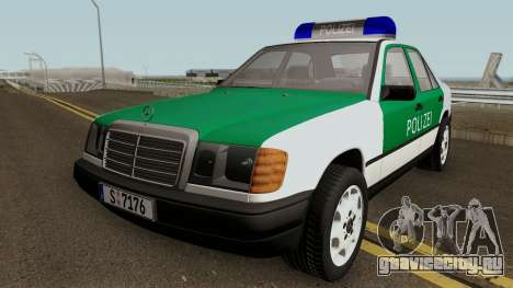 Mercedes-Benz E-Klasse W124 1993 Police для GTA San Andreas