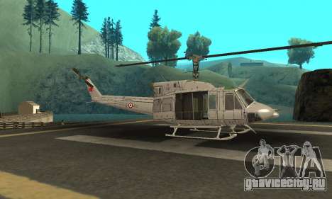 Agusta Bell 212 Turkısh Naval Forces для GTA San Andreas