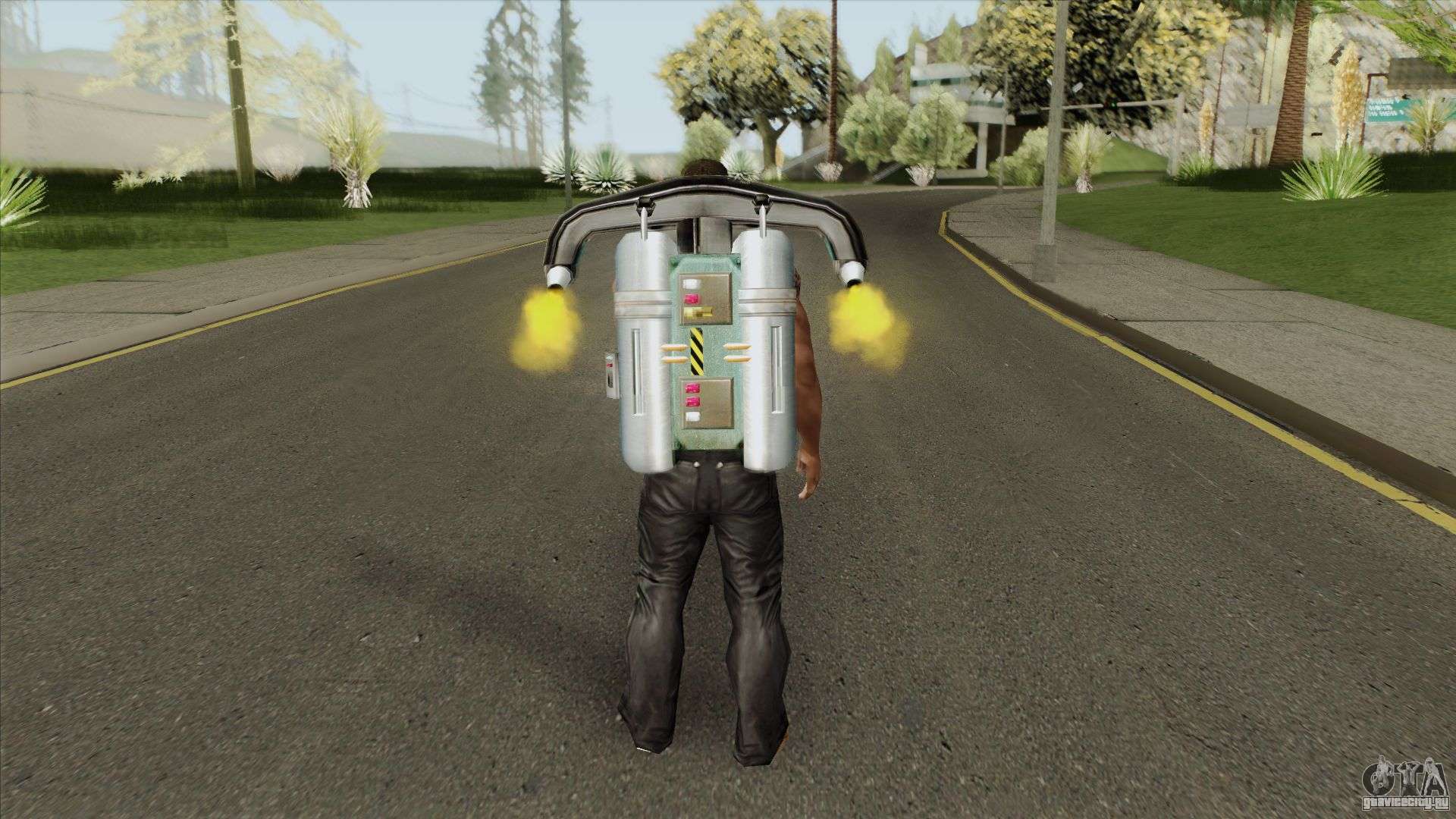 Jetpack (HD) для GTA San Andreas