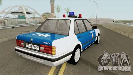 BMW E30 (Police) 1988 для GTA San Andreas