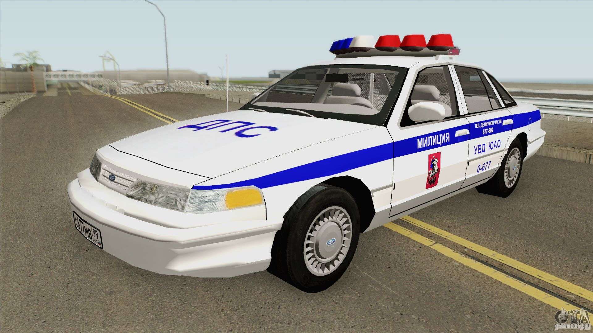 Ford Crown Victoria - Police (NFS MW Pepega) for GTA San Andreas