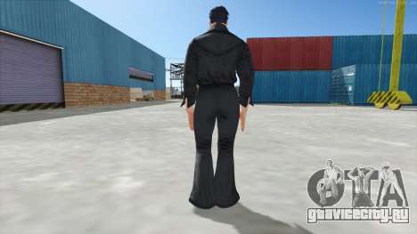 Claudio Serafino Black Clothes V1 для GTA San Andreas