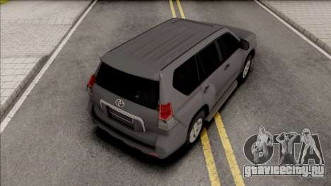 Toyota Land Cruiser Prado Grey для GTA San Andreas