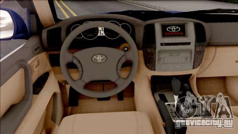Toyota Land Cruiser Series 100 для GTA San Andreas