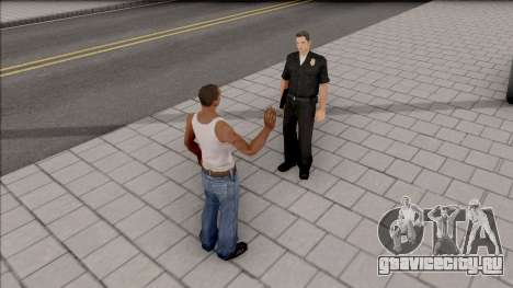 Interact with Peds Final для GTA San Andreas