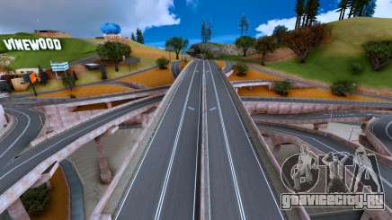 Alpha Roads Mod для GTA San Andreas