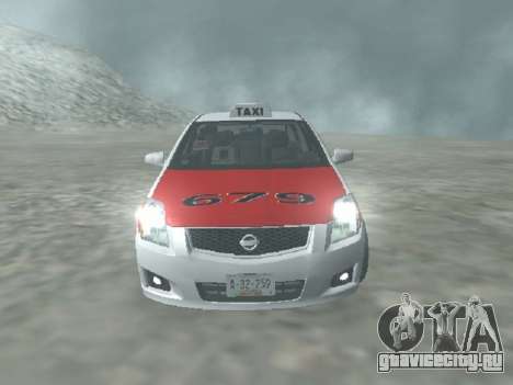 Nissan Sentra Taxi Cardel для GTA San Andreas