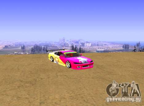 Nissan Silvia S15 Tohru Itasha для GTA San Andreas