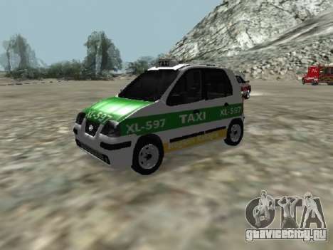 Hyundai Atos Taxi Xalapa для GTA San Andreas