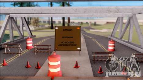 Lighted Barriers для GTA San Andreas
