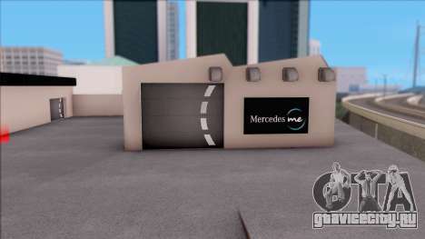 Mercedes-Benz Dealer Store для GTA San Andreas