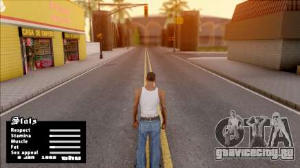 Date in Stats Menu для GTA San Andreas