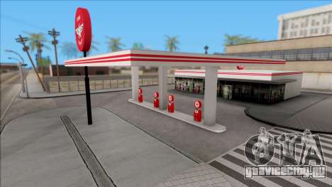 Flying A Gas Station для GTA San Andreas