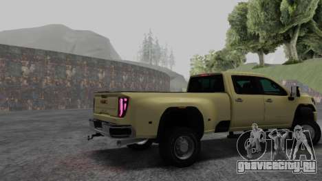 2020 GMC Sierra 3500 ImVehFT для GTA San Andreas