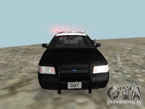 Ford CrownPolicia Federal de Caminos MX для GTA San Andreas
