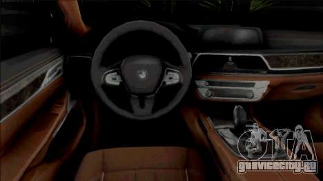 BMW 750Li 2016 для GTA San Andreas
