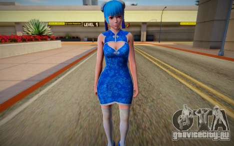 DOA6 Kula Alluring Mandarin Dress Meshmod для GTA San Andreas