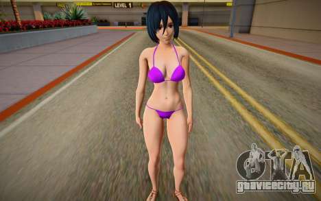 Mikasa Ackerman Bikini для GTA San Andreas