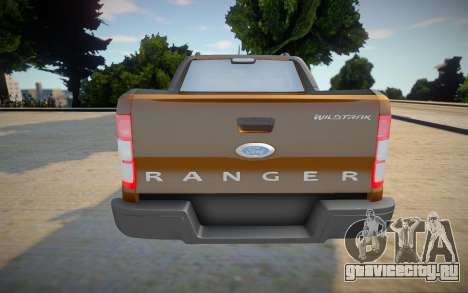 Ford Ranger Cabine Dupla Wildtrak 2016 для GTA San Andreas