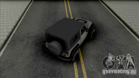 Jeep Wrangler Improved для GTA San Andreas