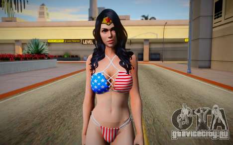 Wonder Woman Bikini для GTA San Andreas