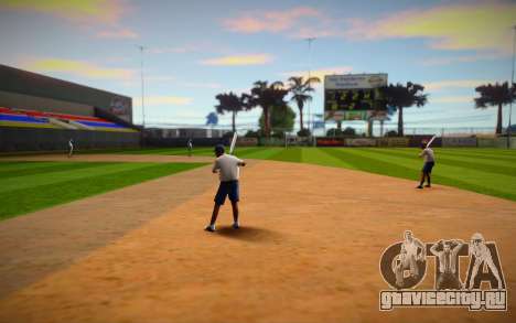 Тренировка на бейсбольном поле в LV для GTA San Andreas