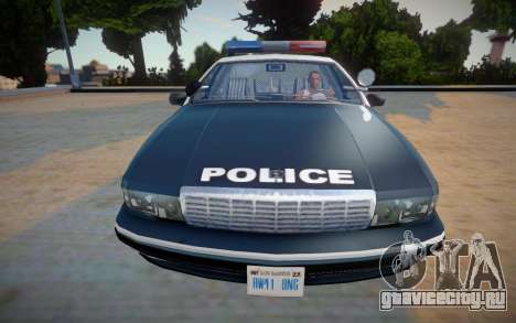 Chevrolet Caprice 1992 (SFPD) - Improved для GTA San Andreas
