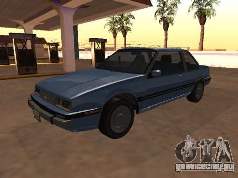Chevrolet Cavalier 1988 Coupe для GTA San Andreas