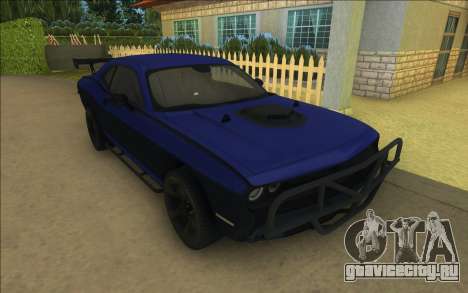 Lettys Dodge Challenger SRT для GTA Vice City