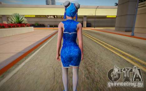 DOA6 Kula Alluring Mandarin Dress Meshmod для GTA San Andreas
