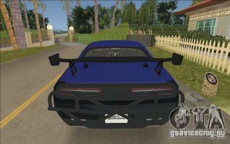Lettys Dodge Challenger SRT для GTA Vice City
