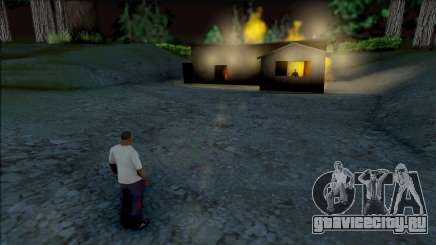 The Ghost Of A Burned-Out House для GTA San Andreas