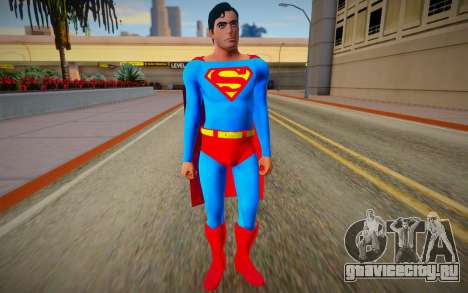 Superman Christopher Reeve для GTA San Andreas