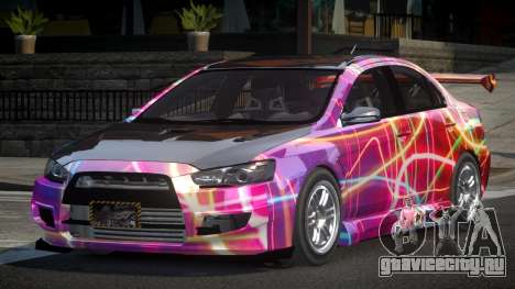 Mitsubishi Lancer X GST-R PJ3 для GTA 4