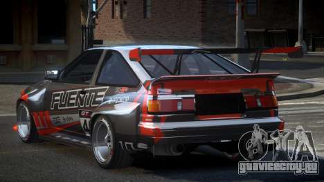 1983 Toyota AE86 GS Racing L1 для GTA 4