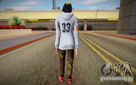 Billie Eilish V1.0 для GTA San Andreas