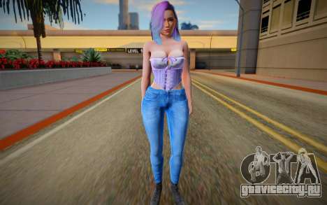 Mai Shiranui v10 для GTA San Andreas