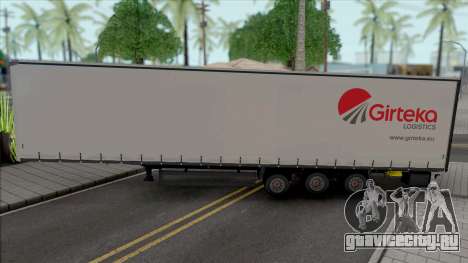 Trailer Girteka Logistics для GTA San Andreas