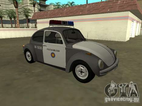 Volkswagen Beetle 1994 Brigada Militar Paulista для GTA San Andreas