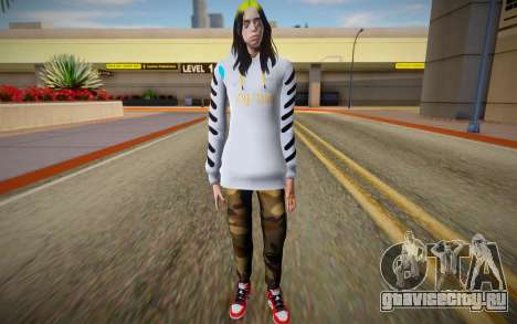 Billie Eilish V1.0 для GTA San Andreas